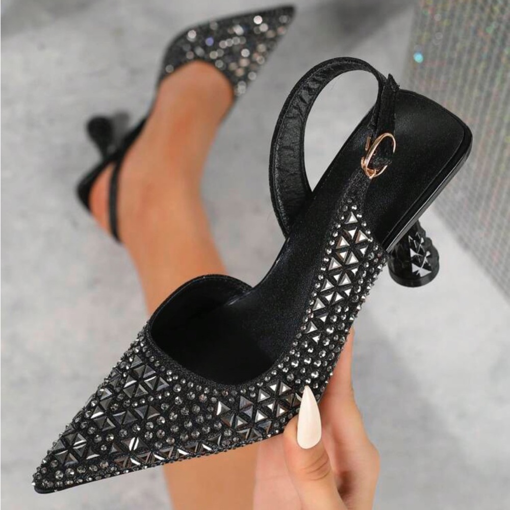 Black heels